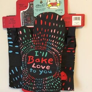 Blue Q Colorful Oven Mitts - Black, Red, Green, Blue